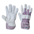Portwest Leather Rigger 260 Cow Split Palm Bar Glove- Style A210