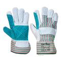 Portwest Leather Rigger 365 Cow Split Reinforced Palm Glove- Style A230