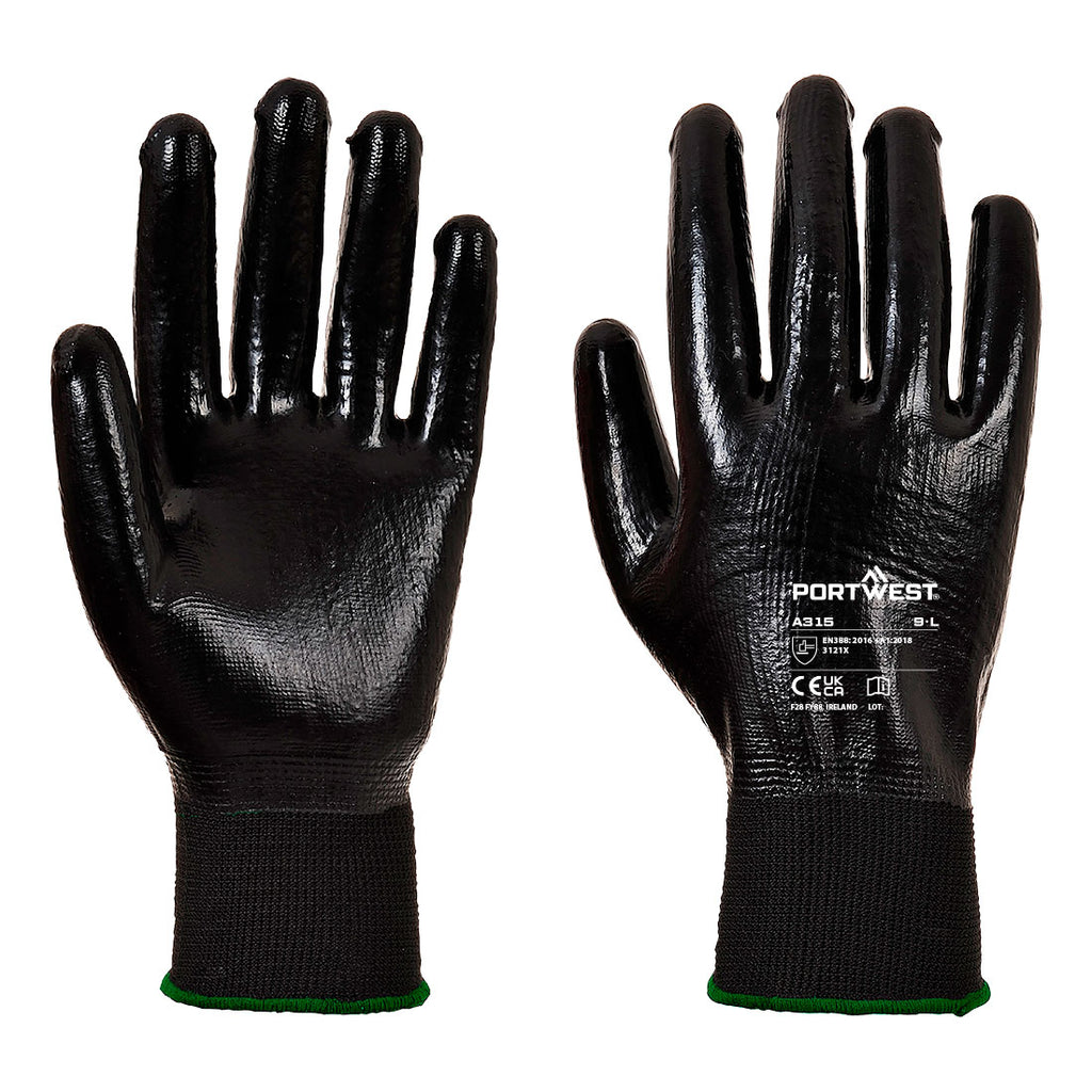 Portwest Grip 13 Full Coating Nitrile Glove- Style A315