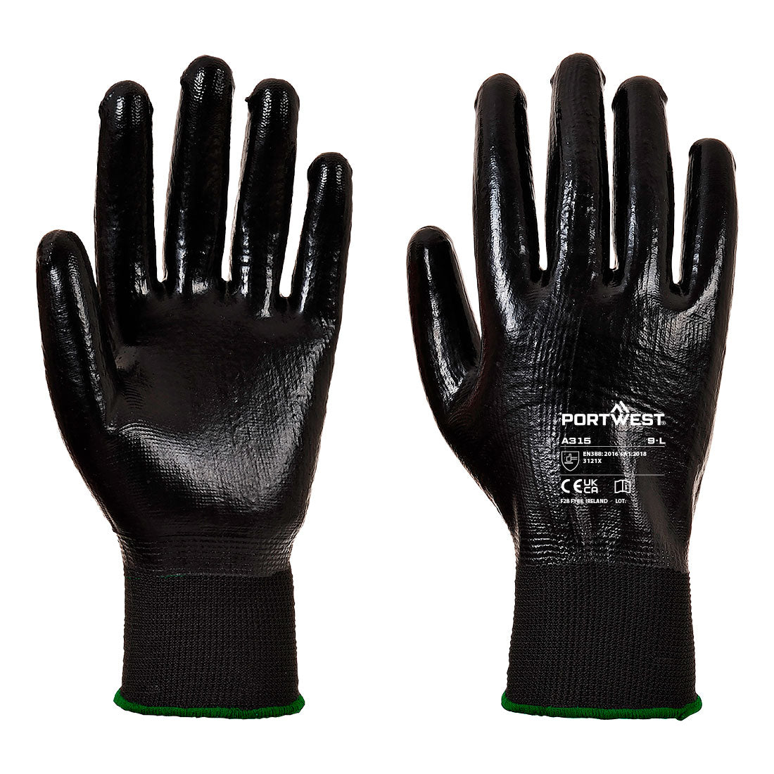 Portwest Grip 13 Full Coating Nitrile Glove- Style A315