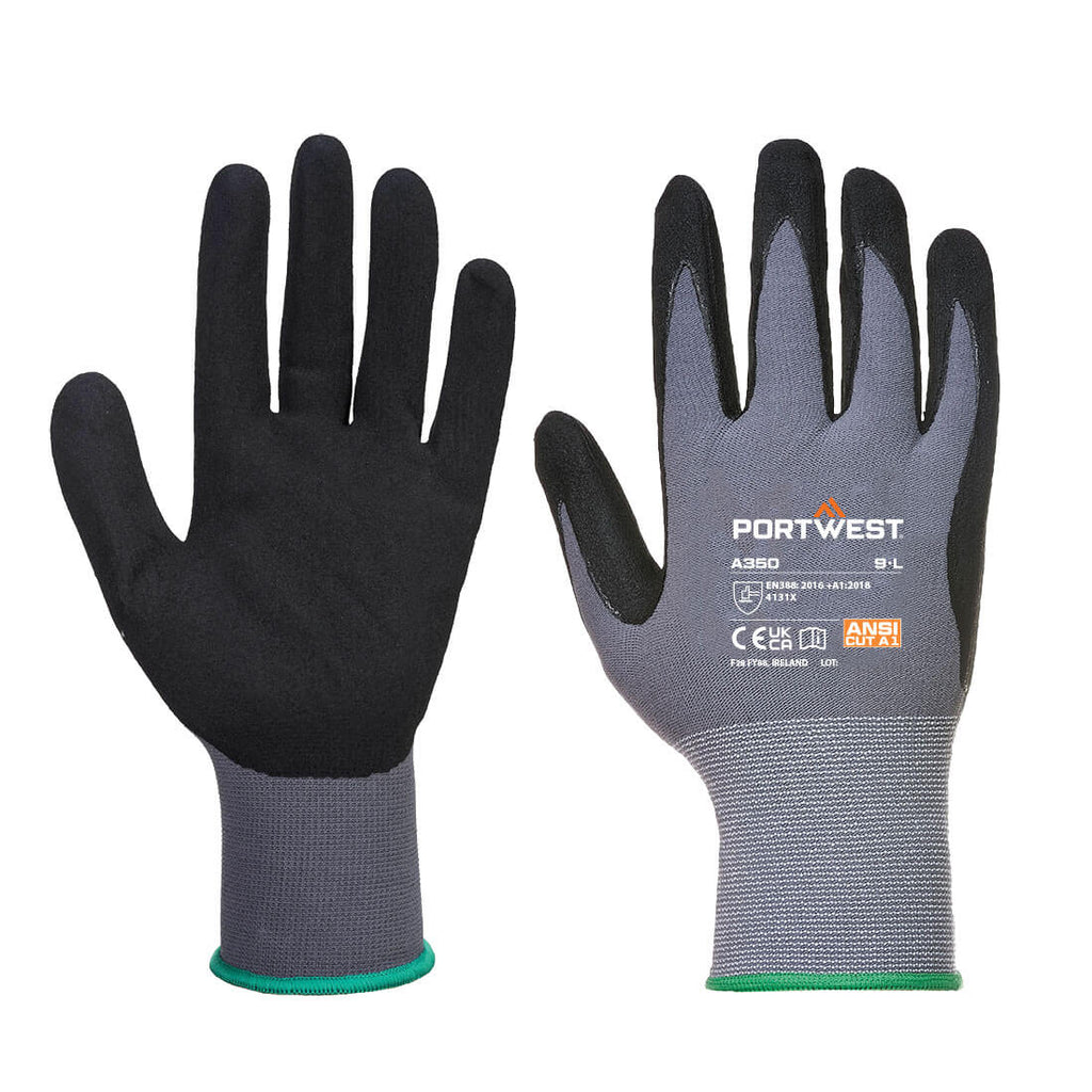 Portwest Grip 15 Nitrile Sandy Glove - Style A350
