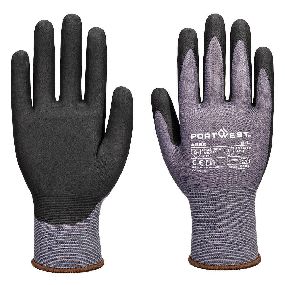 Portwest ESD 15 Nitrile Essential Glove (Pk12)- Style A356