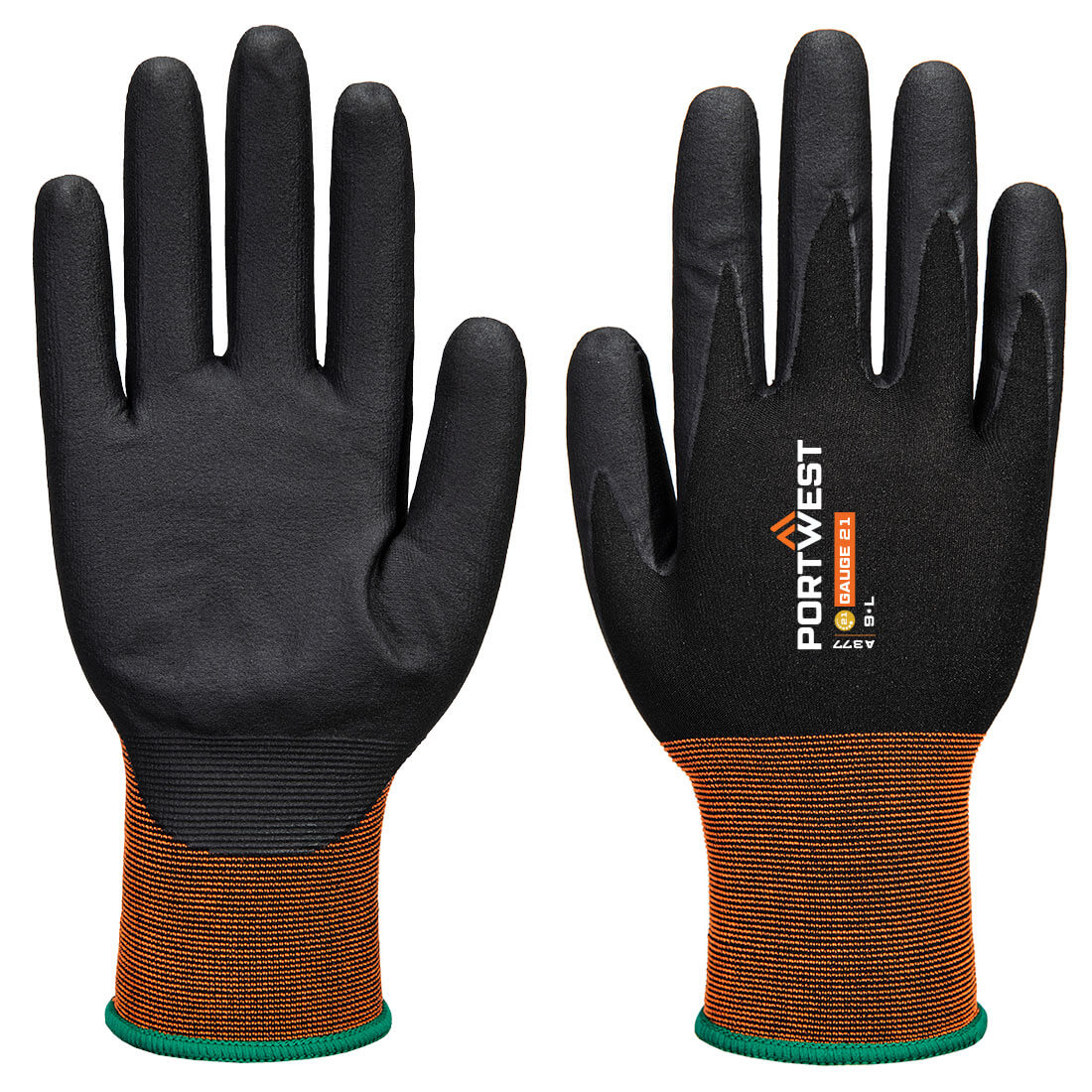 Portwest GP Grip 21 Nitrile Micro Foam Glove- Style A377