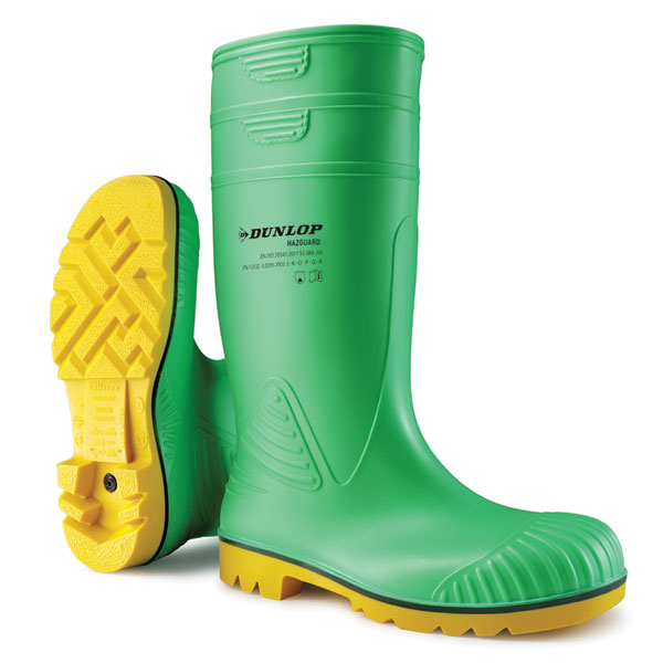 Dunlop Acifort Hazguard Full Safety Wellingtons. (Pair)