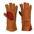 Portwest Welders 330 Split Leather Reinforced Palm Gauntlet- Style A530