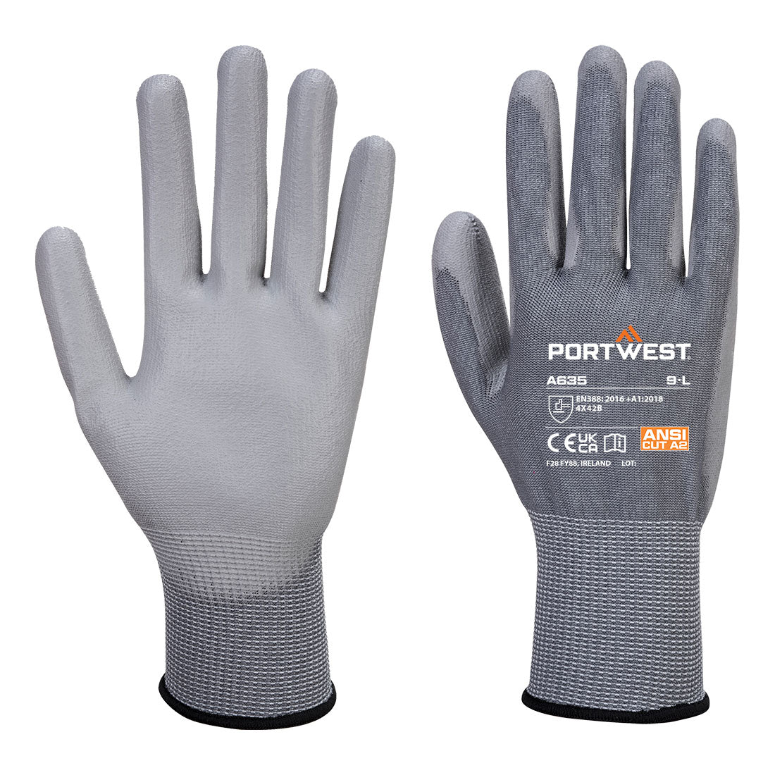 Portwest Cut B13 PU Economy Glove- Style A635