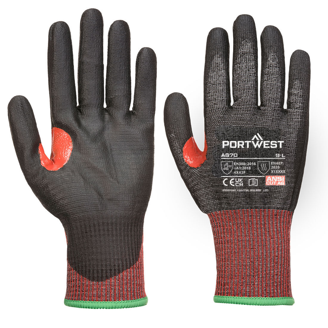 Portwest CS Cut F13 PU Glove- Style A670