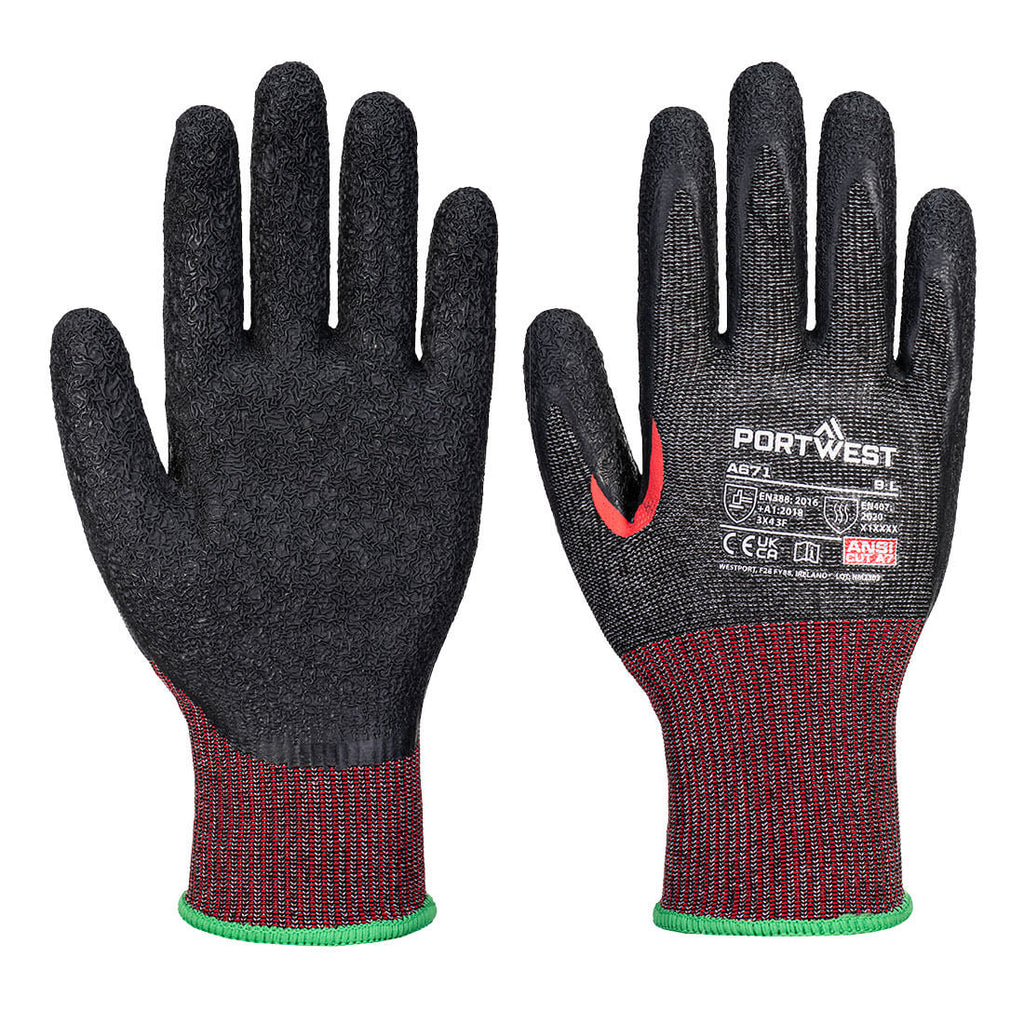 Portwest CS Cut F13 Latex Glove- Style A671