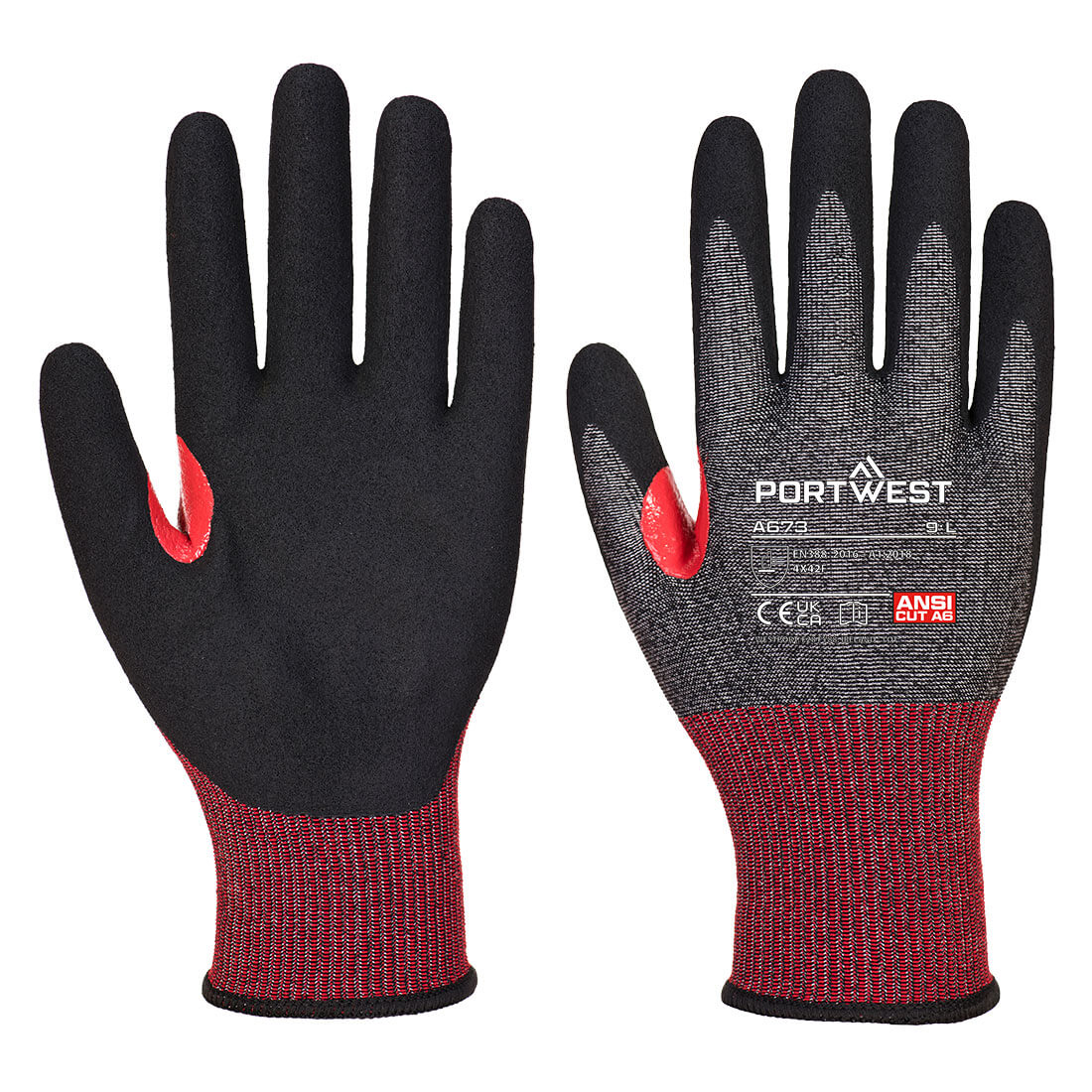 Portwest CS Cut F18 Nitrile Glove- Style A673