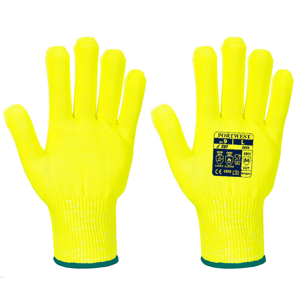 Portwest Cut D13 Viz-Tex Liner Glove- Style A688