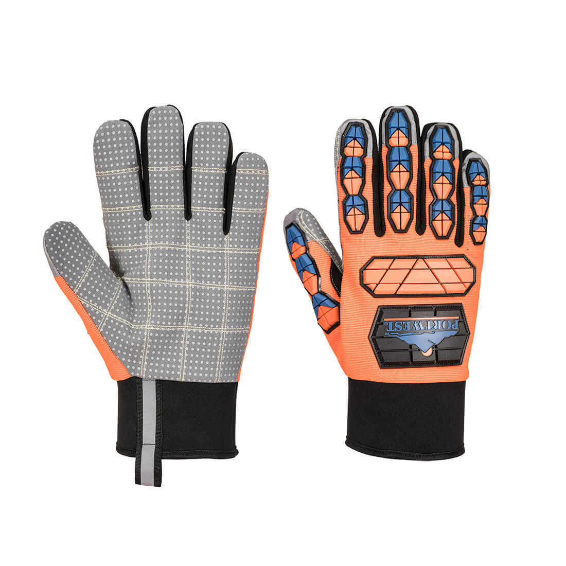 Portwest Impact B205 Waterproof Dotted Palm Glove- Style A726