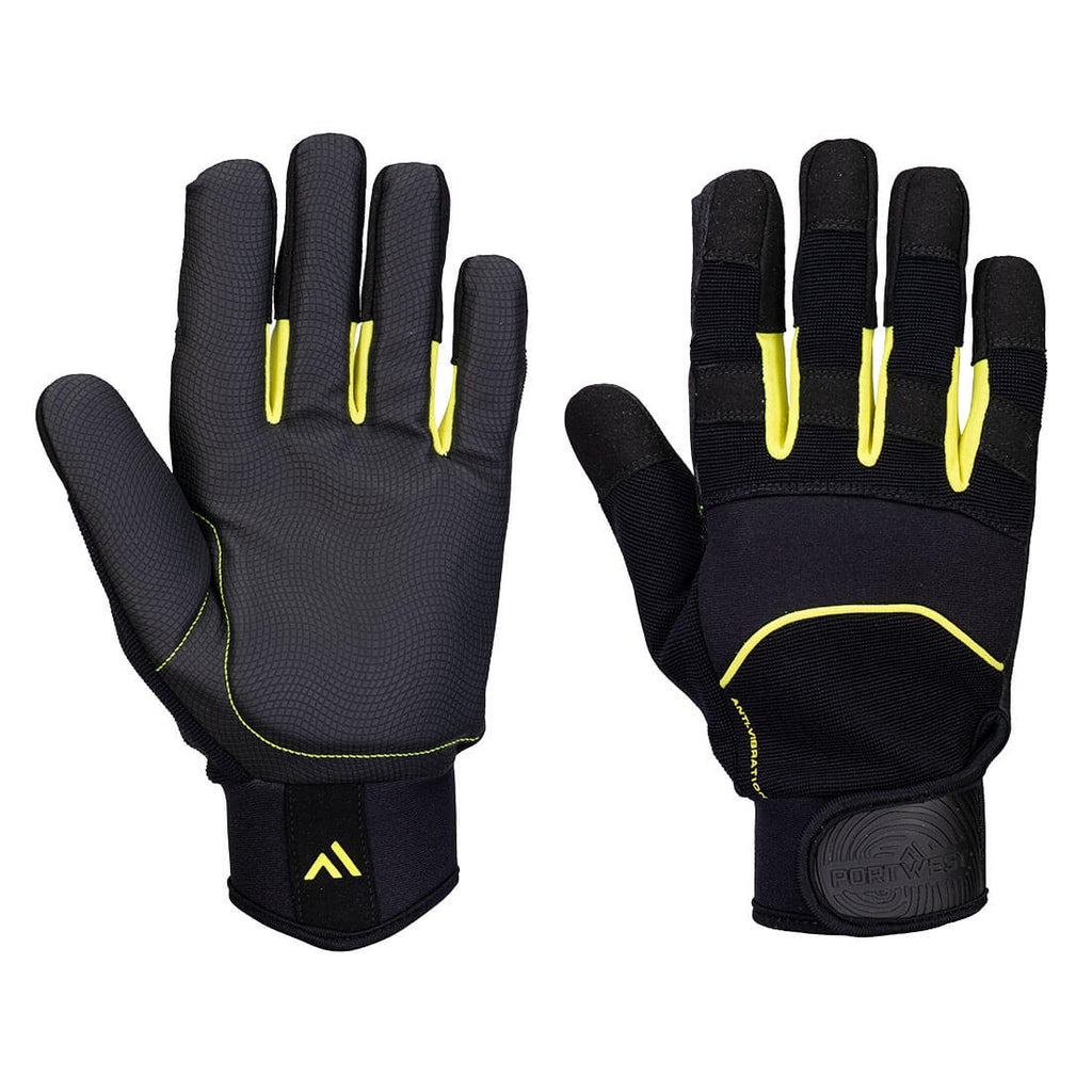 Portwest  Anti-Vibration B600 PU Mechanical Glove- Style A791