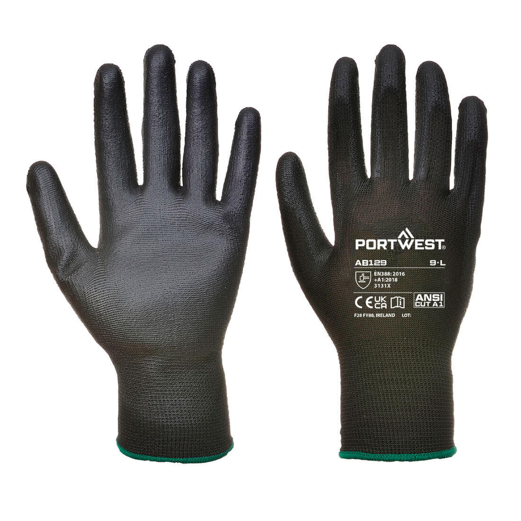 Portwest Grip 13 PU Palm Essential Full Box (288 Pairs)- Style AB129