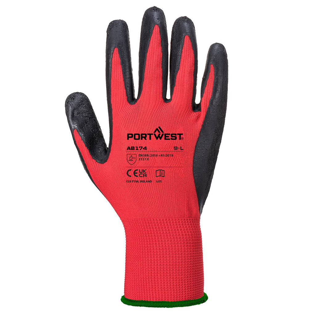 Portwest Grip 13 Latex Crinkle Essential Multipack (Pk12) - Style AB174