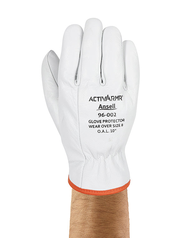 Ansell Low Voltage Leather Premium Goat Skin Gloves. (Pair)