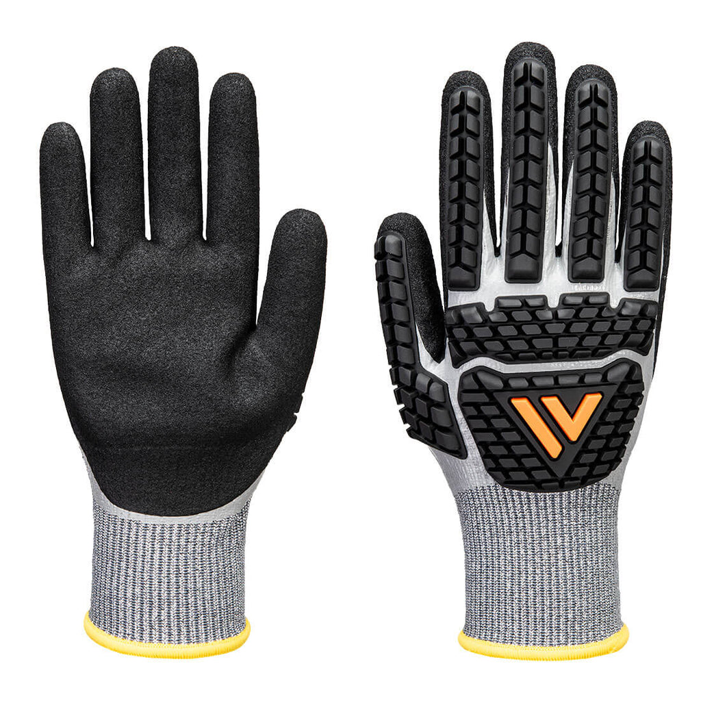 Portwest Impact F13 Nitrile Foam TPR Waterproof Glove- Style AP54