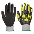 Portwest Impact D18 Nitrile Sandy TPR Waterproof Glove- Style AP55