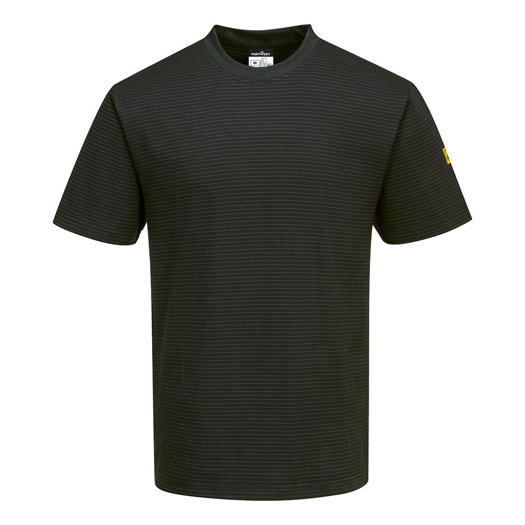 Portwest Anti-Static ESD T-Shirt S/S- Style AS20