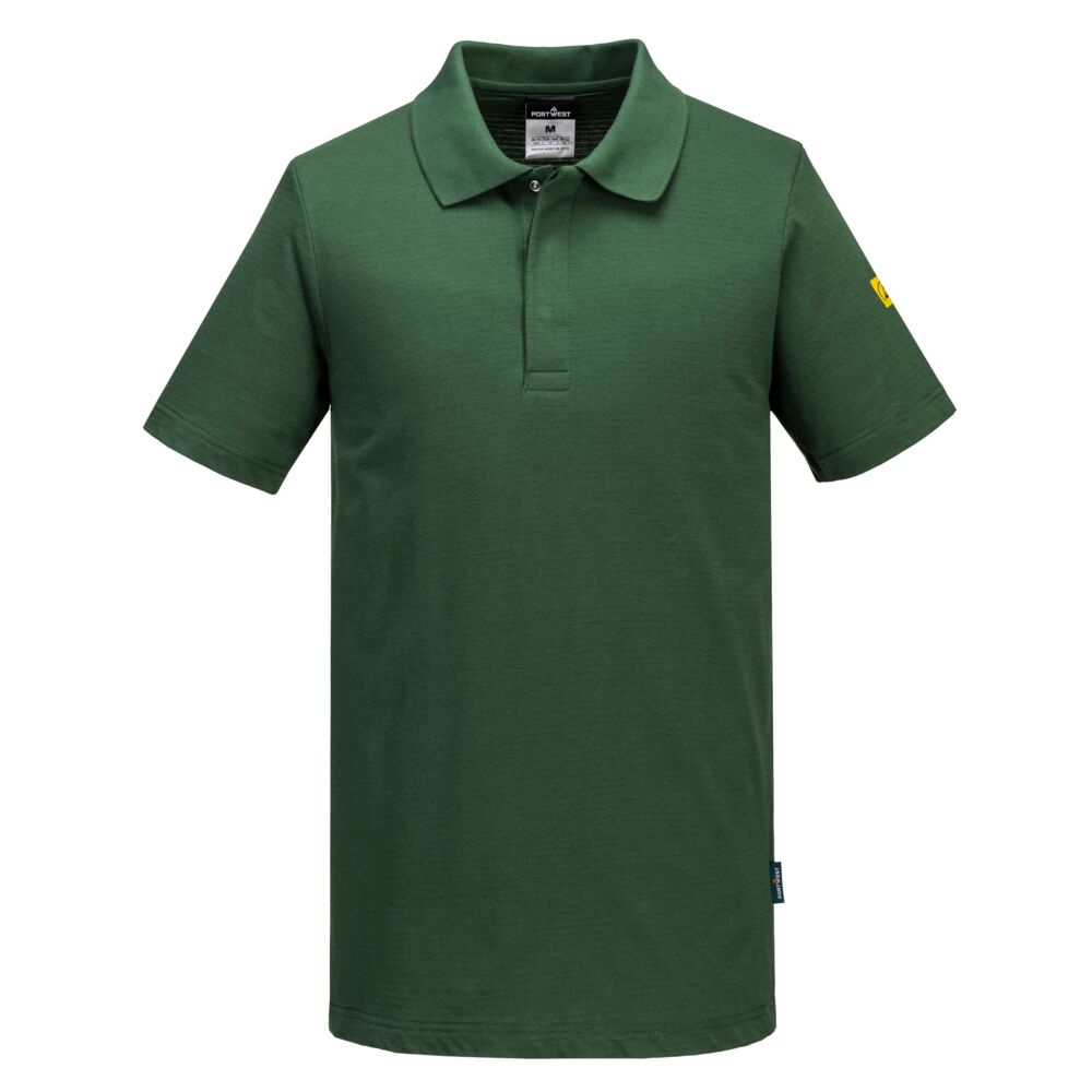 Portwest Anti-Static ESD Polo Shirt S/S- Style AS21
