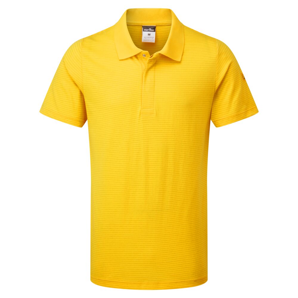 Portwest Anti-Static ESD Polo Shirt S/S- Style AS21