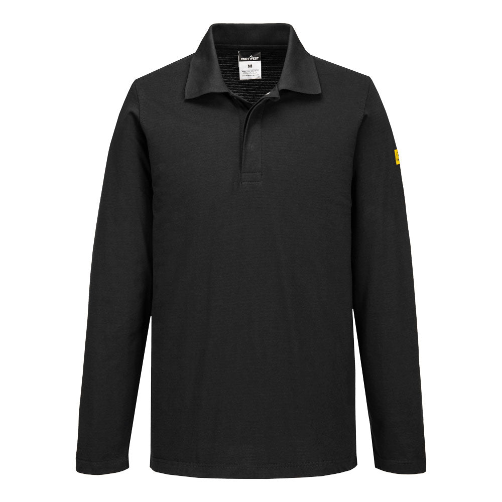 Portwest Anti-Static ESD Polo Shirt L/S- Style AS23