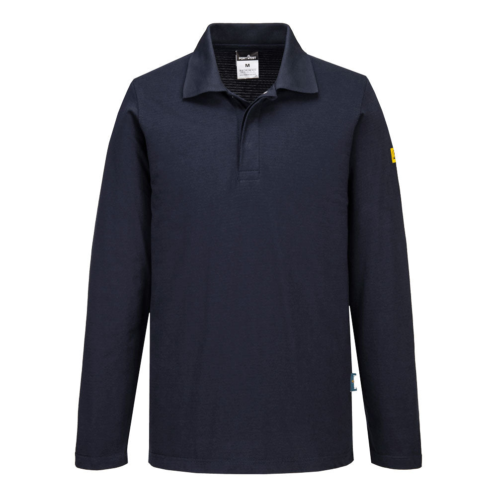 Portwest Anti-Static ESD Polo Shirt L/S- Style AS23