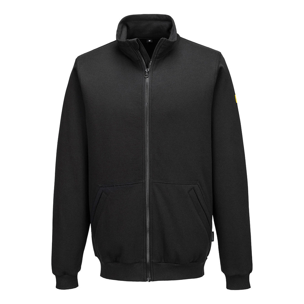 Portwest Anti-Static ESD Zip Sweatshirt- Style AS25