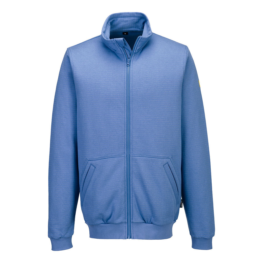 Portwest Anti-Static ESD Zip Sweatshirt- Style AS25
