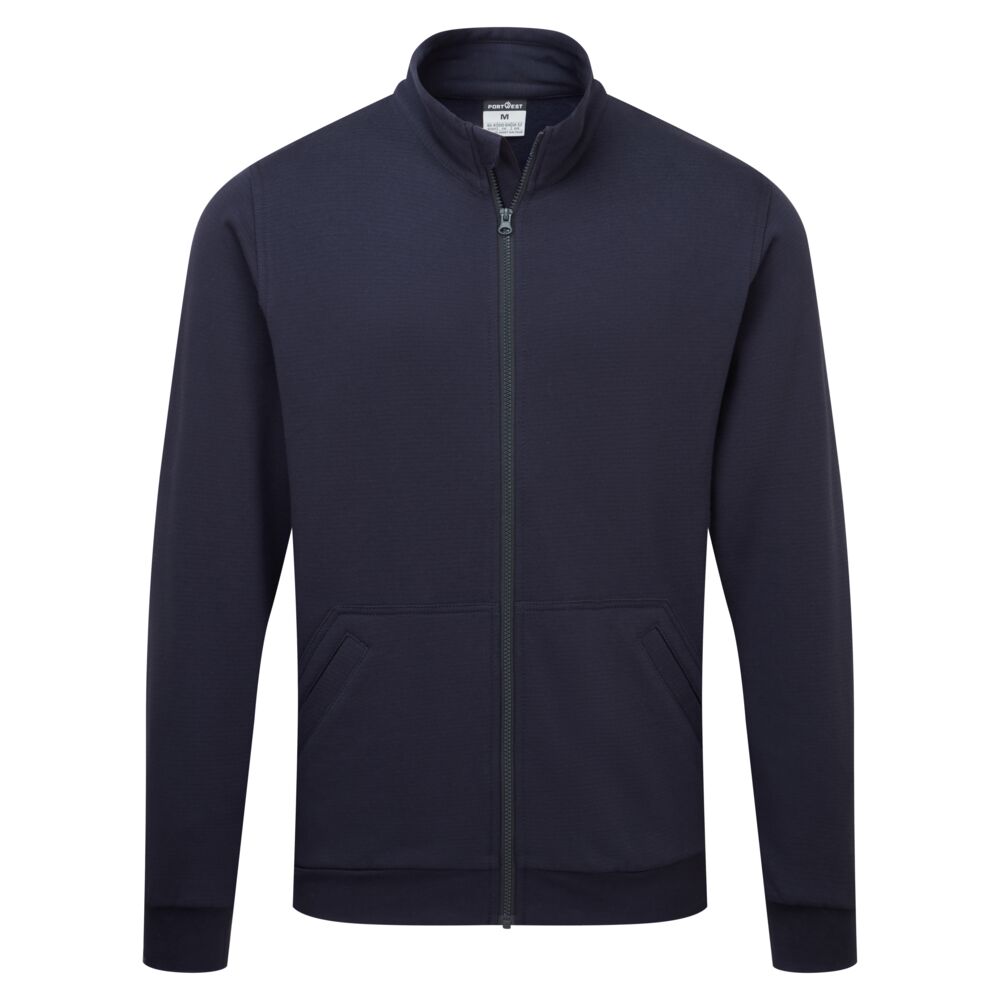Portwest Anti-Static ESD Zip Sweatshirt- Style AS25