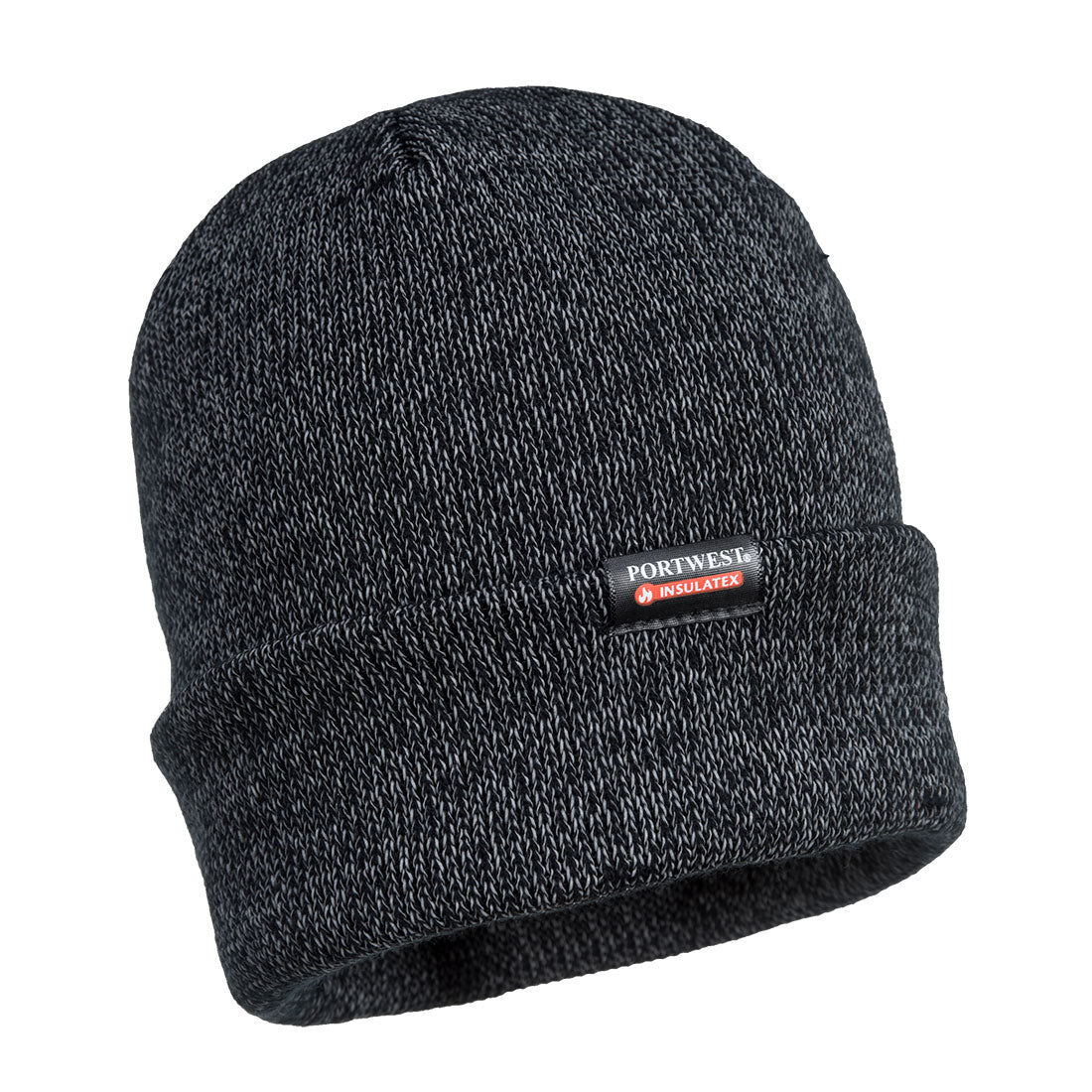 Portwest Insulated Knit Reflective Yarn Beanie- Style B026