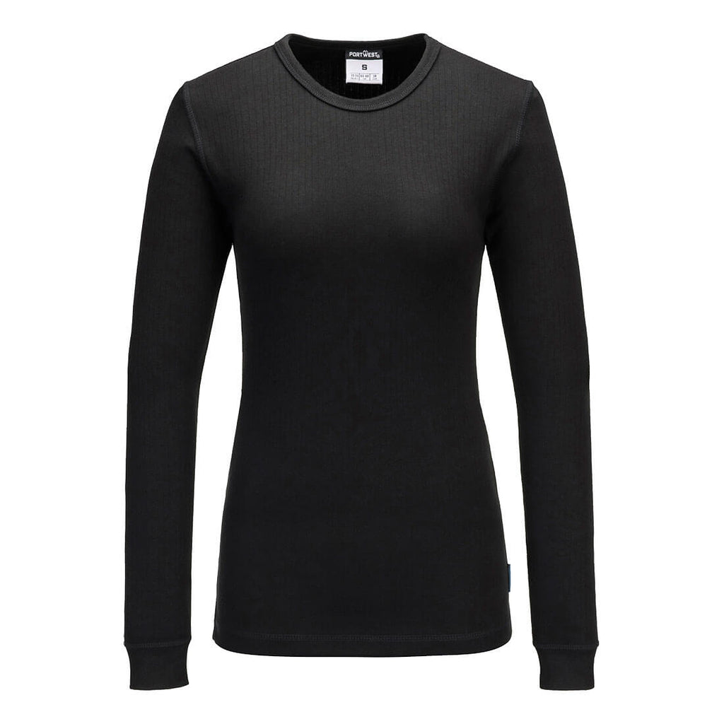 Portwest Women's Thermal T-Shirt Long Sleeve