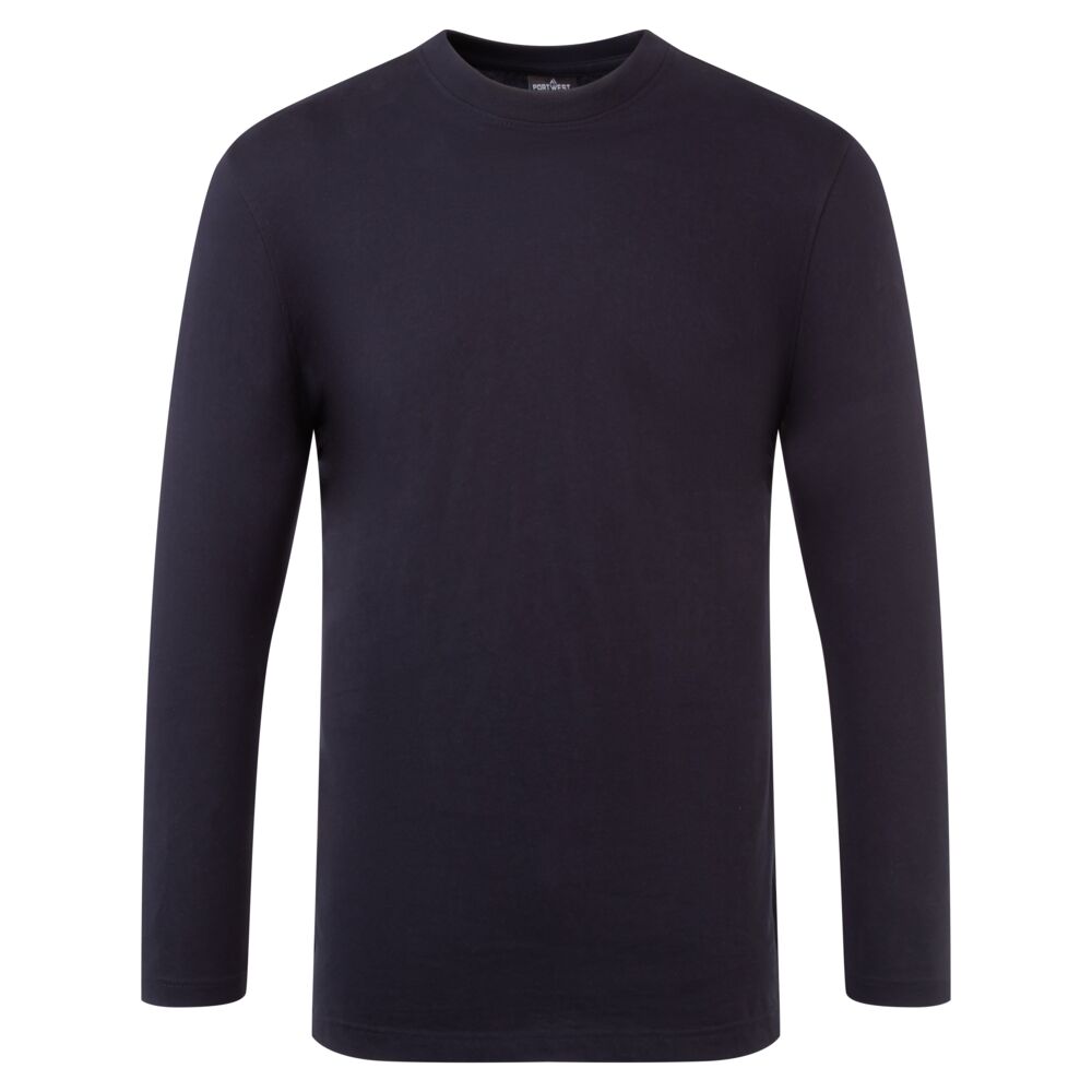 Portwest Cotton T-Shirt L/S- Style B196