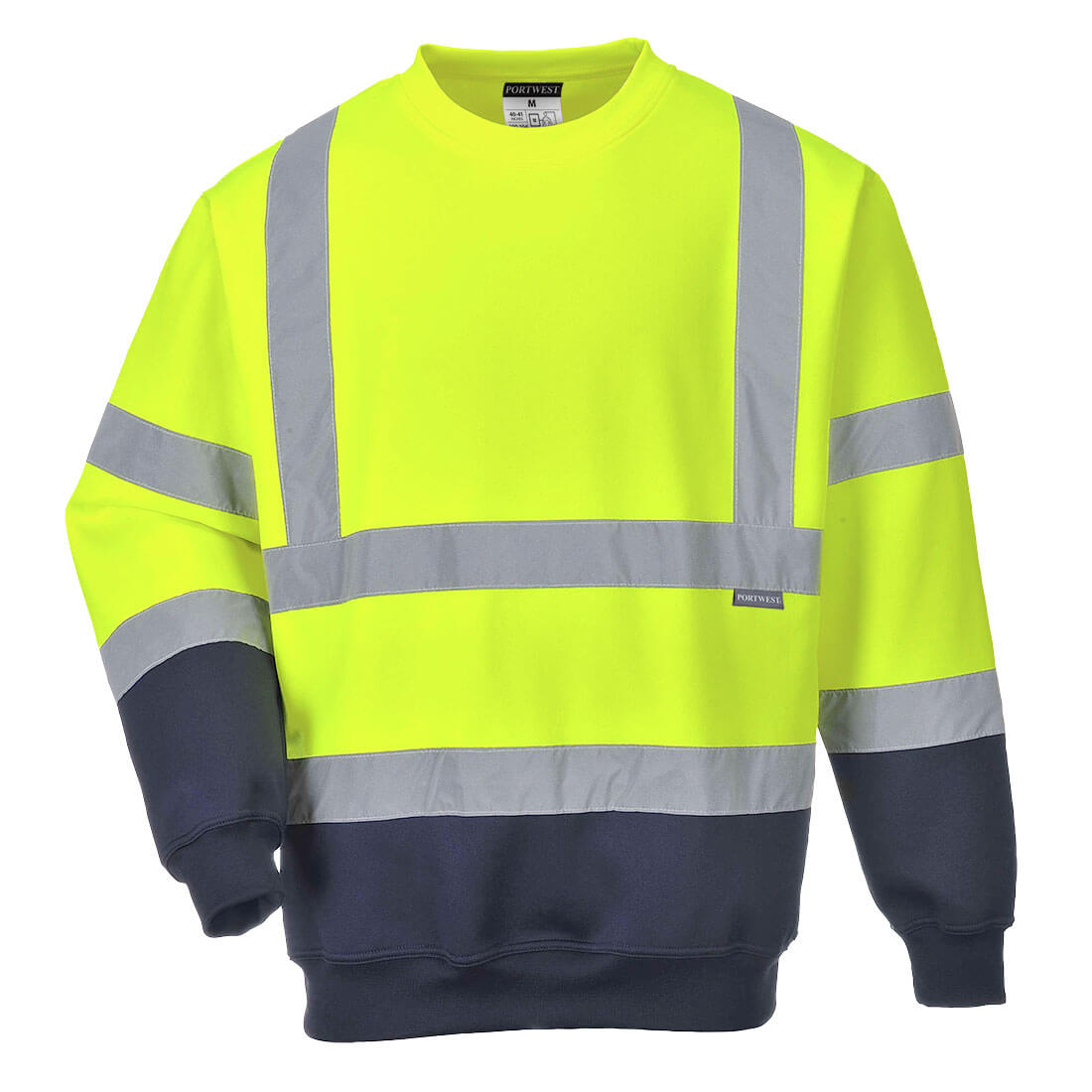 Portwest Hi-Vis Contrast Sweatshirt- Style B306
