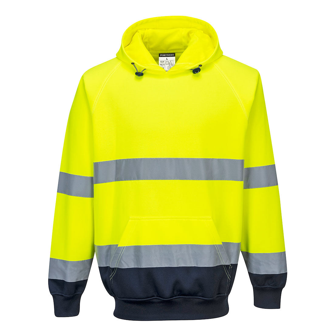 Portwest Hi-Vis Contrast Hoodie- Style B316