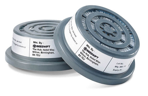 Beeswift Respirator P3R Filters (Pair). (Each)
