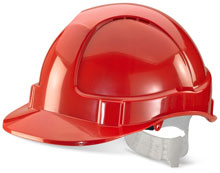 Beeswift Economy Vented Safety Helmet. (Each)
