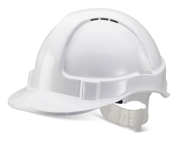 Beeswift Economy Vented Safety Helmet. (Each)