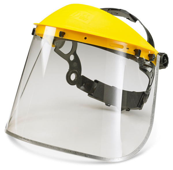 Beeswift Metal Edge Face Visor 8". (Each)