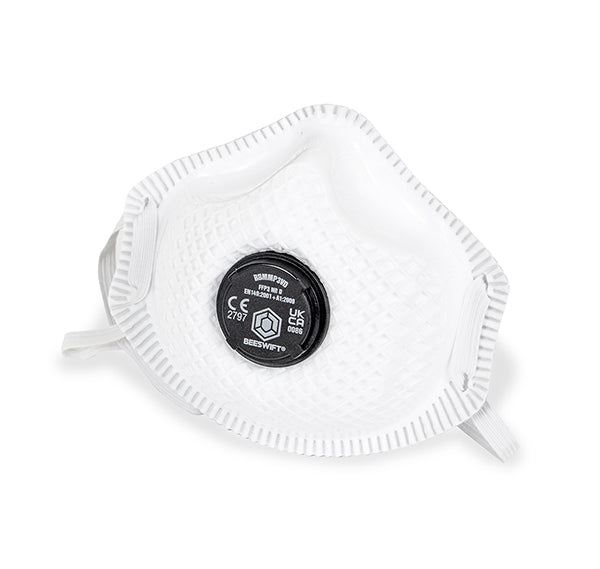 Beeswift Vented P3 Premium Mesh Cup Mask. (Per 5)