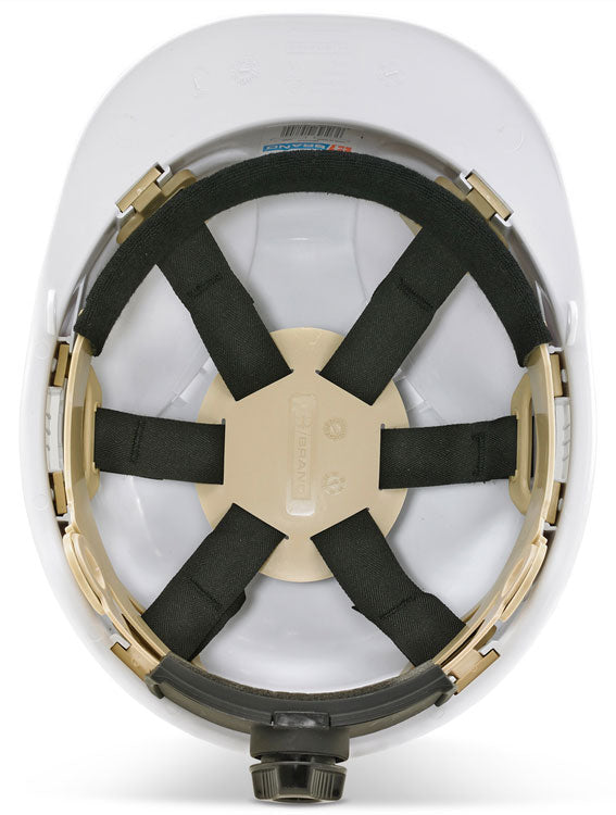 Beeswift Replacement Hard Hat Harness With Ratchet. (Per 10)