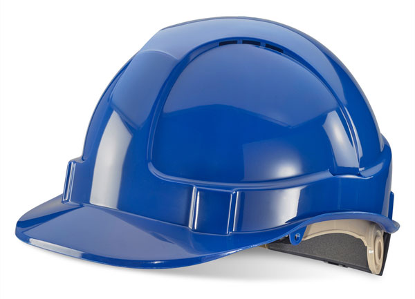 Beeswift Wheel Ratchet Vented Safety Helmet. (Each)