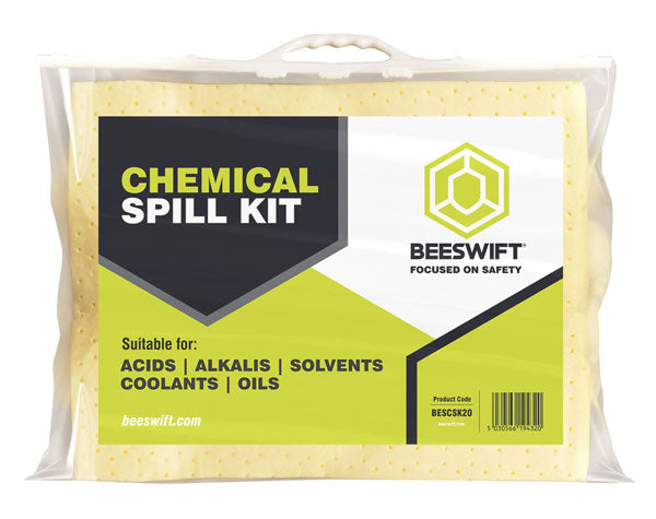 Beeswift Chemical Spill Kit 20L. (Each)