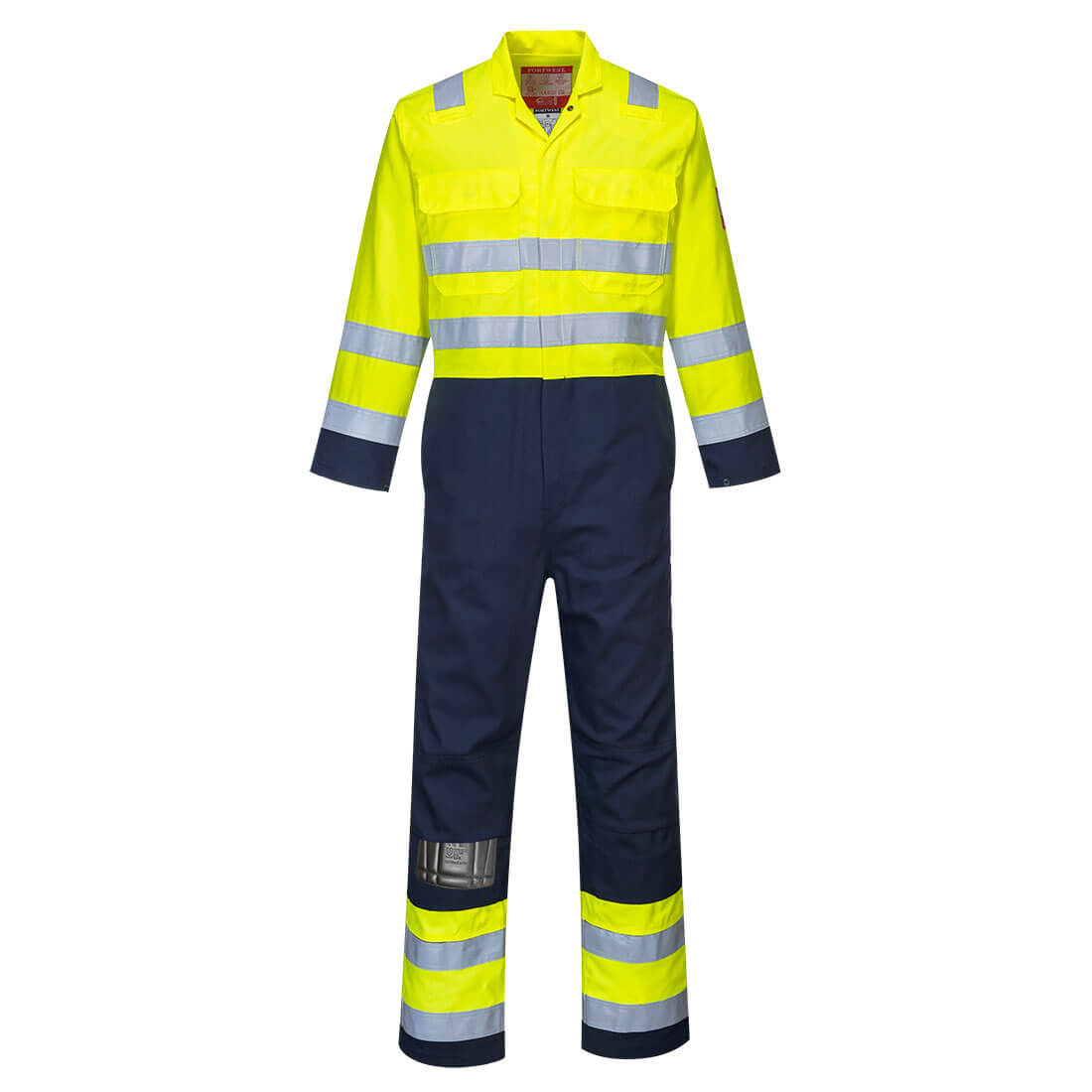 Portwest Bizflame Work Hi-Vis Contrast FR Coverall- Style BIZ7