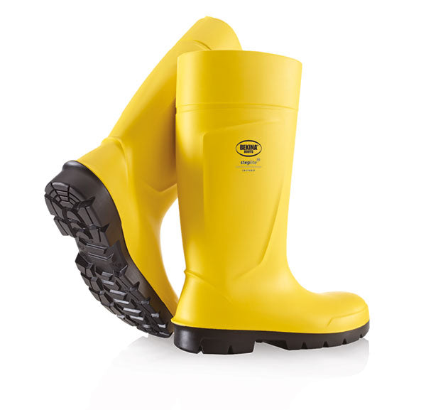Bekina Steplite Easy Grip Full Safety Wellingtons S5. (Pair)