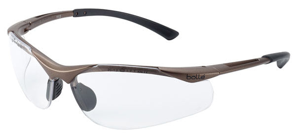 Bolle Safety Contour Platinum Glasses. (Each)