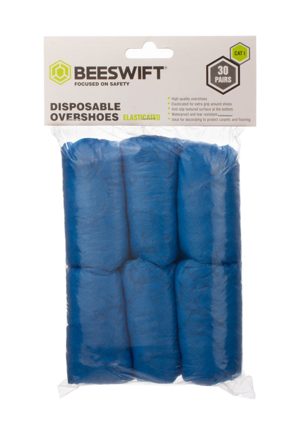 Beeswift Disposable Overshoe Covers Pack Of 30.