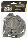 Half Mask Respirator And Abek Cartridges. (Each)