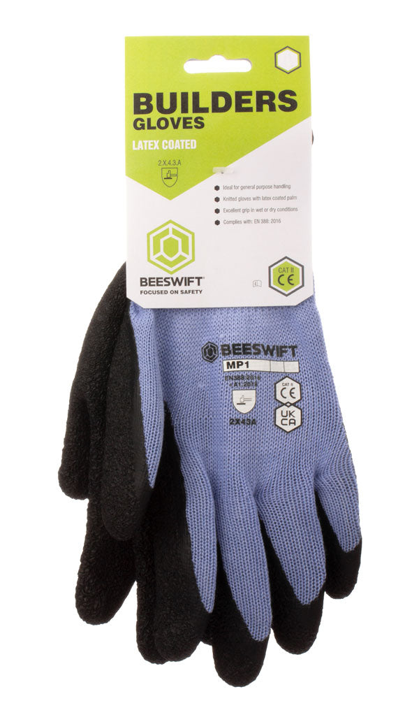 Builders Latex Glove. (Pair)