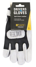 Drivers Glove Velcro Cuff. (Pair)
