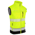 Beeswift Deltic Two-Tone Hi-Vis Softshell Rail Bodywarmer. (Each)